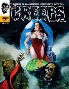 THE CREEPS #4 COMIC HORROR MAGAZINE