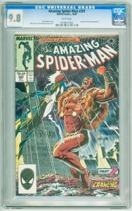 The Amazing Spider-Man #293 (1987) CGC 9.8!