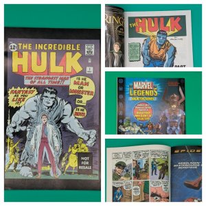 Incredible Hulk Marvel Legends Reprint #1 FN 2005 Stock Image