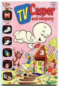 TV CASPER AND COMPANY #327 1971-HARVEY COMICS GIANT VF-