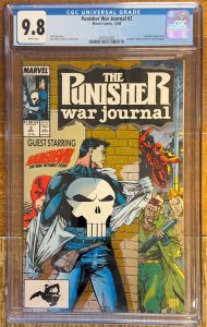 The Punisher War Journal #2 (1988) CGC 9.8!