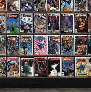 Huge Lot 150+ Comics with Batman, The Legion, Outsiders, Justice League & More!