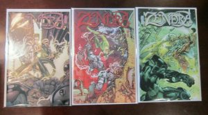 Zendra comic set from:#1-6 all 6 different 8.0 VF (2001)