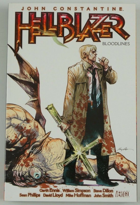 John Constantine Hellblazer TPB #6 Bloodlines VF/NM Garth Ennis Steve Dillon 1st 