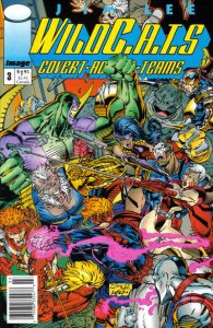 WildC.A.T.s #3 (Newsstand) FN ; Image | Jim Lee Wildcats