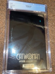Catwoman 55 (2023) 1:50 Dan Panosian Foil Variant CGC Graded 9.8