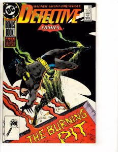 6 Detective Comics Feat. Batman DC Comic Books # 584 585 586 587 588 589 CR3