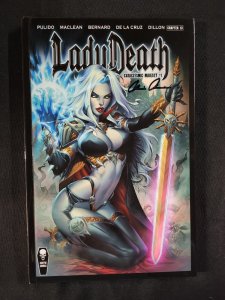 Lady Death: Cataclysmic Majesty #1 - Hardcover Signed Brian Pulido (9.2) 2021