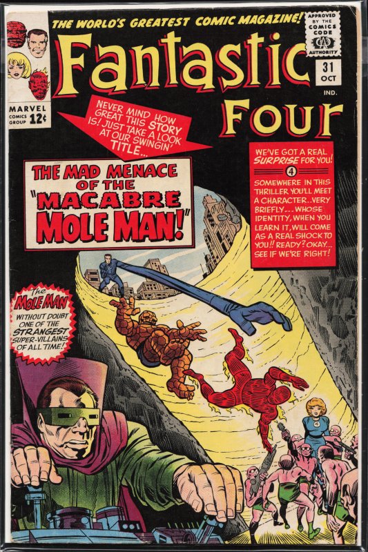 Fantastic Four #31 (1964) Fantastic Four [Key Issue]