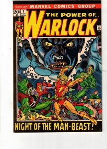 Warlock #1 (1972) 1ST SOLO ADAM WARLOCK SERIES HIGH-GRADE VF/NM Utah CERTIFICATE