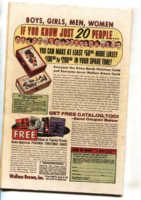 JOURNEY INTO MYSTERY #108 -- 1964 -- THOR -- Marvel Comic Book -- G/VG