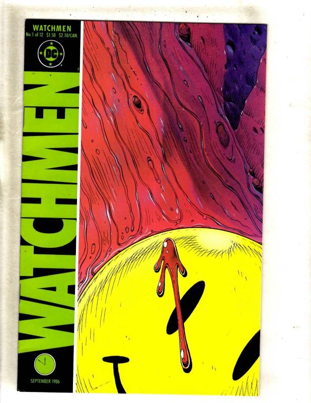 Watchmen Complete DC Comics LTD Series # 1 2 3 4 5 6 7 8 9 10 11 12 A Moore JF14