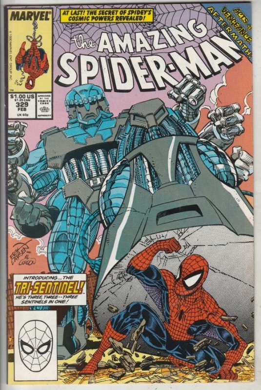 Amazing Spider-Man #329 (Feb-00) NM- High-Grade Spider-Man