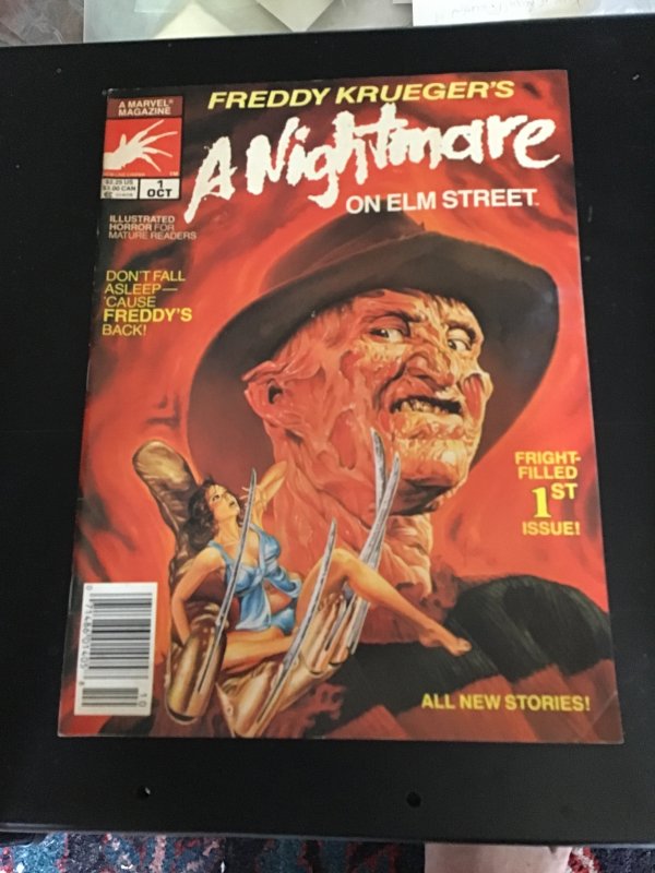 Freddy Krueger's A Nightmare on Elm Street #1 (1989) High-Grade VF+ Boca...