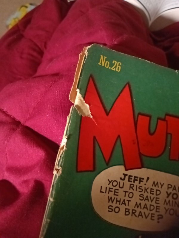 #26 Mutt and Jeff 1947 DC National Comics Cavalcade 19 All American 82 Advertise