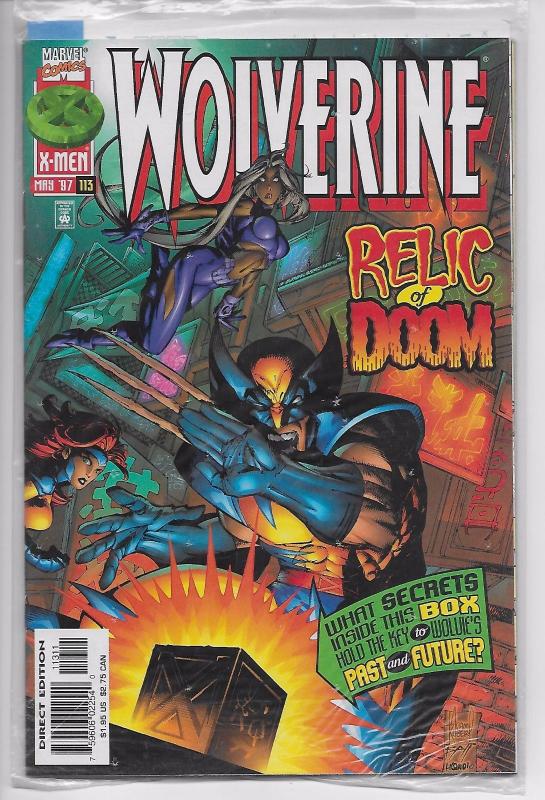 Wolverine #113 - Sealed Subscription Bag / Phoenix / Storm (Marvel, 1997) - NM