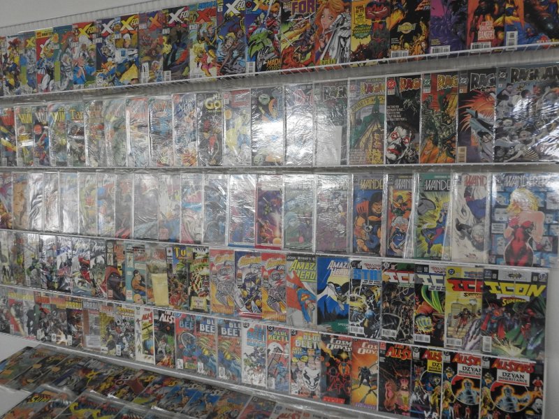 Huge Lot 140+ Comics W/ Superman, Blue Beetle, X-Force, +More! Avg VF- Condition