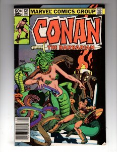 Conan the Barbarian #134 (1982)7.5  Bronze Marvel Sword & Sorcery / ID#20