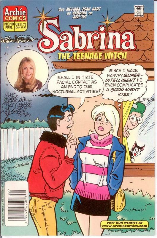 SABRINA (1997 ARCHIE) 10 VF-NM Feb. 1998 COMICS BOOK