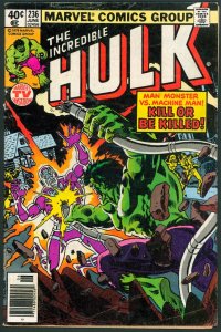 Incredible Hulk 236 VG/FN 5.0 Machine Man Marvel 1979