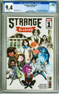 Strange Academy #1 (2020) CGC 9.4! White Pages!