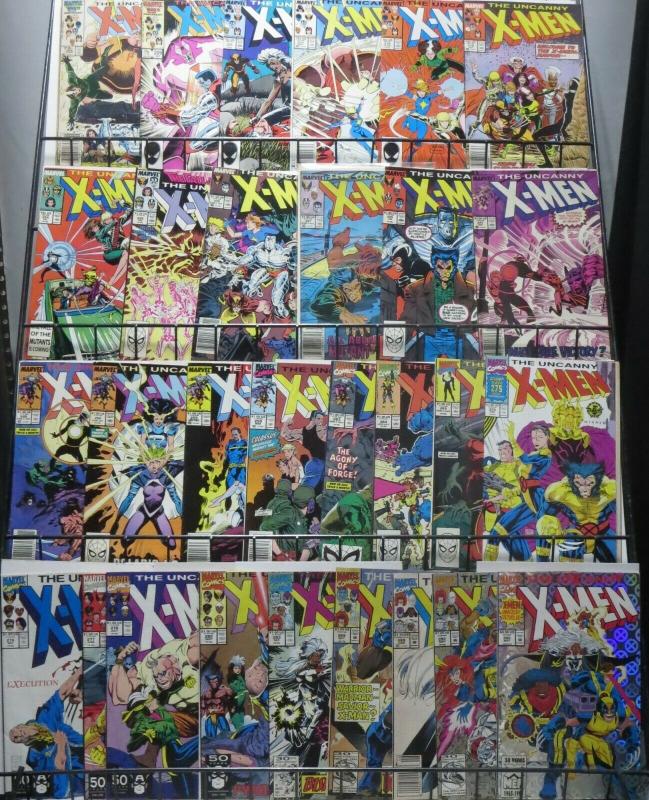 UNCANNY X-MEN 80s-90s SAMPLER! 29 BOOKS! VG/+ Jim Lee, John Romita Junior, BWS