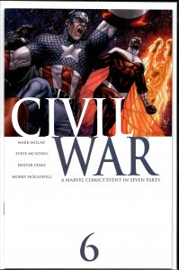 Civil War #6 (2006) Captain America