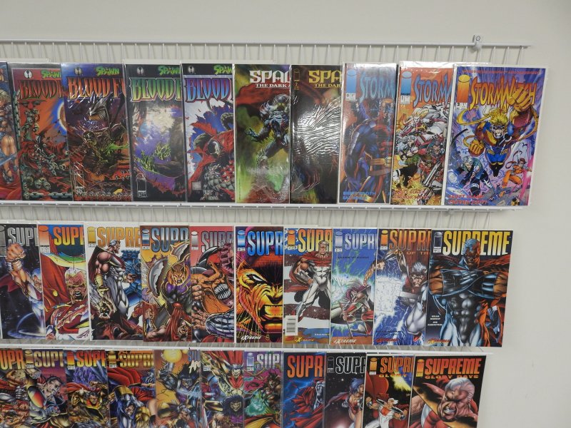 Huge Lot 150+ Comics W/ Elektra, Supreme, Spawn, +More! Avg VF Condition!