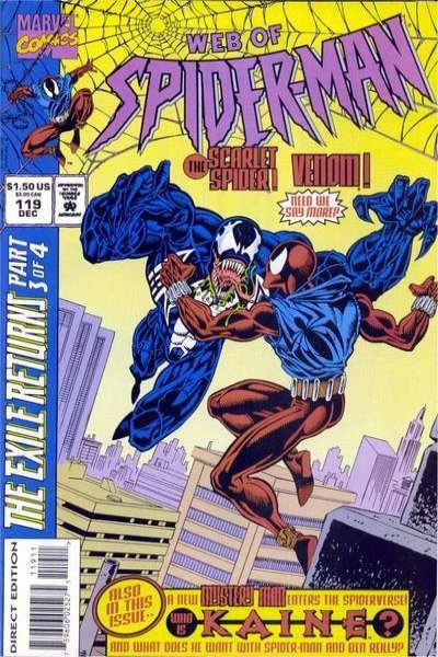 Web of Spider-Man (1985 series)  #119, VF+ (Stock photo)