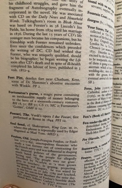 The Dickens index, Bentley, 1988, 306p