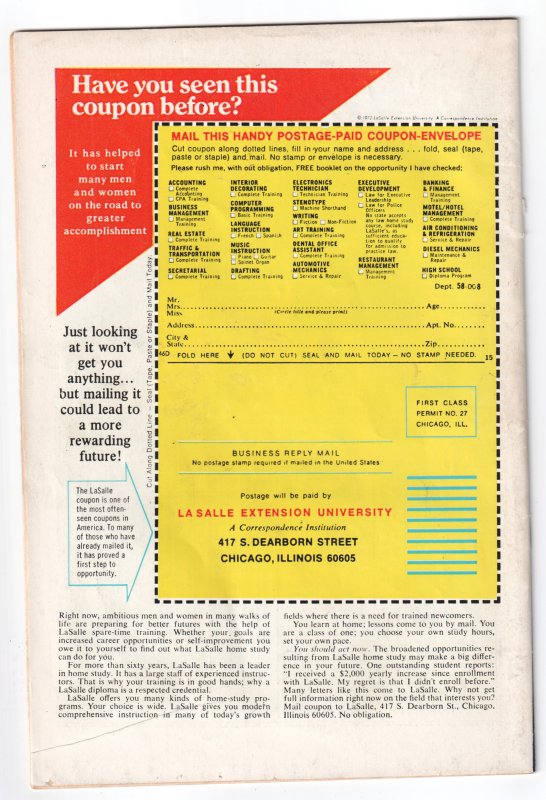 Where Monsters Dwell #32 (1974) Frankenstein's Monster