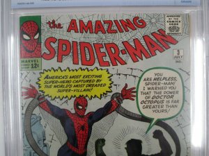 Amazing Spider-Man #3 - 1963 - CBCS 9.0 (VF/NM) 1st Appearance of Dr. Octopus