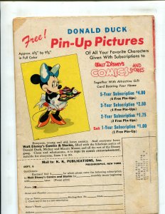 WALT DISNEY'S COMICS AND STORIES #93 (3.5) BARKS ART!