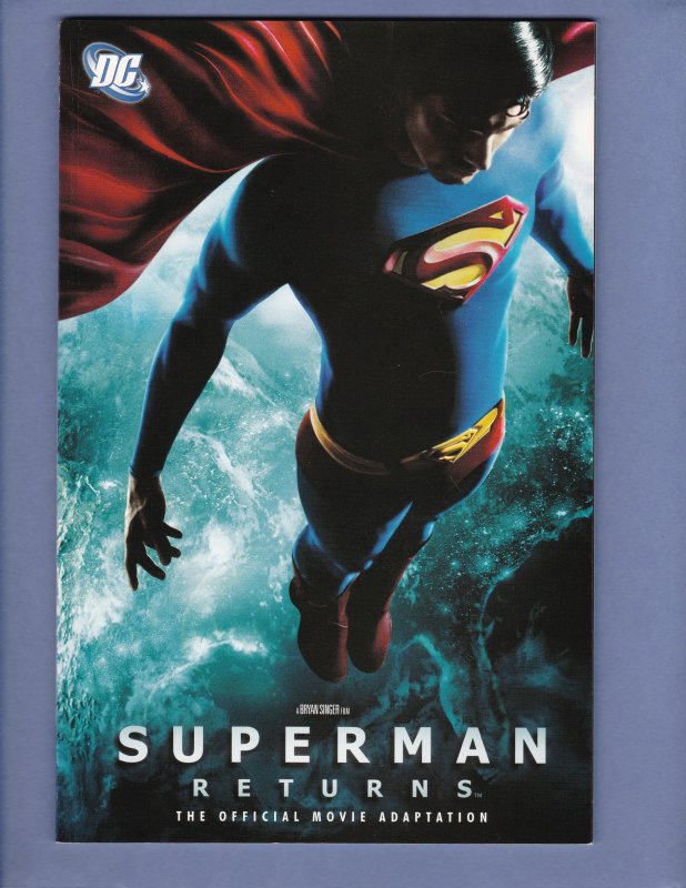 Superman Returns Official Movie Adaptation TPB Graphic Novel DC 2006