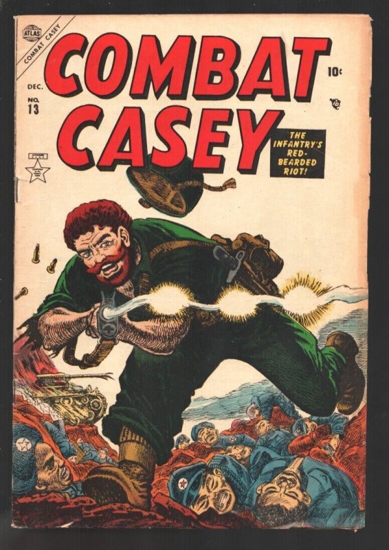 Combat Casey #13 1953-Atlas-Fight the Commies-Violent art & stories-FN-
