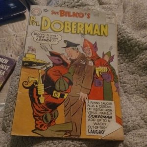 Sgt. Bilko's Pvt. Doberman #10  1959 DC Comic Book silver age TV show comics