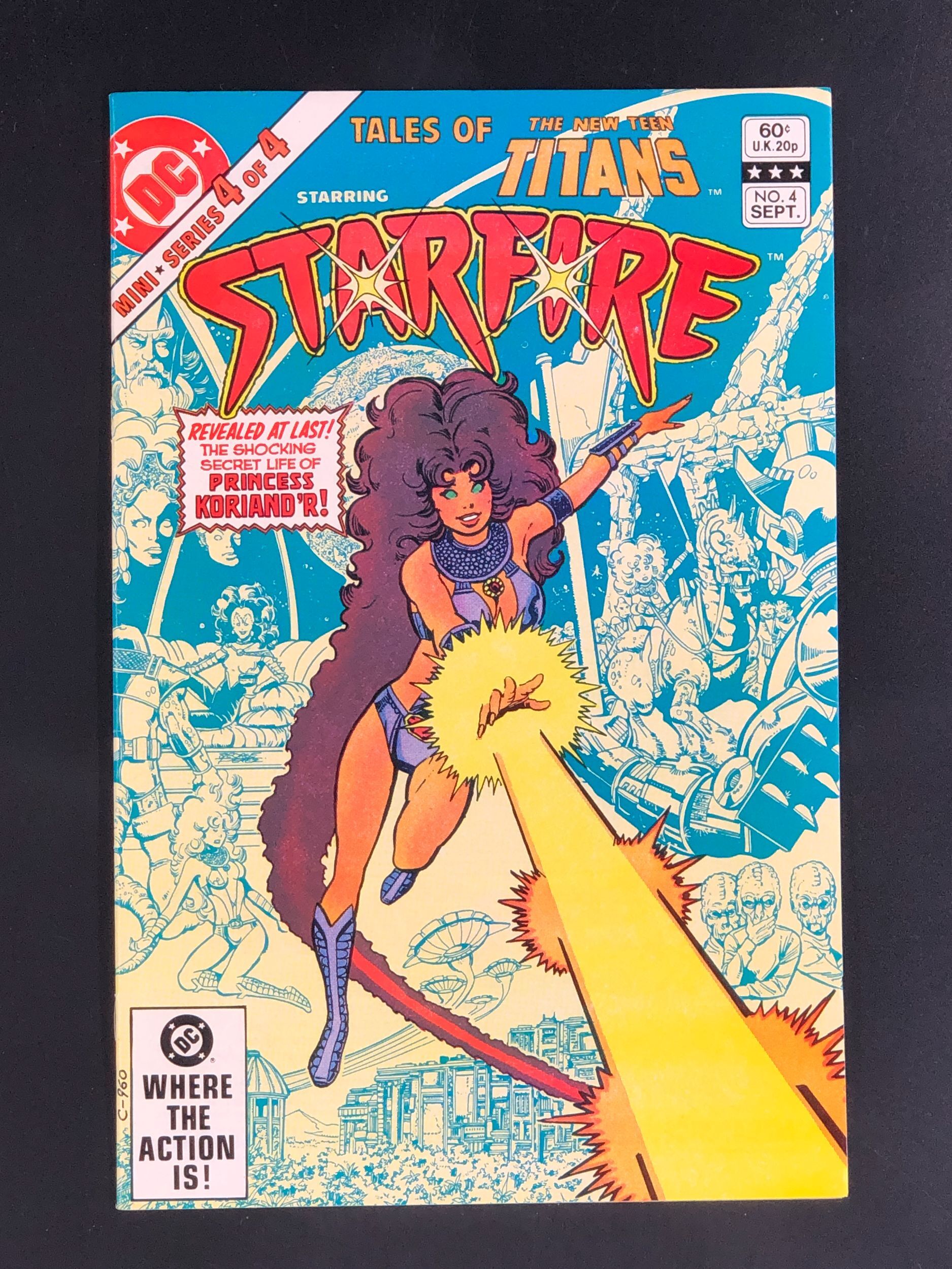 Tales of the New Teen Titans #4 (1982) Origin of Starfire | Comic Books ...