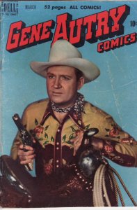 GENE AUTRY #37 JESSE MARSH ART 1950 EGYPTIAN COLLECTION VG