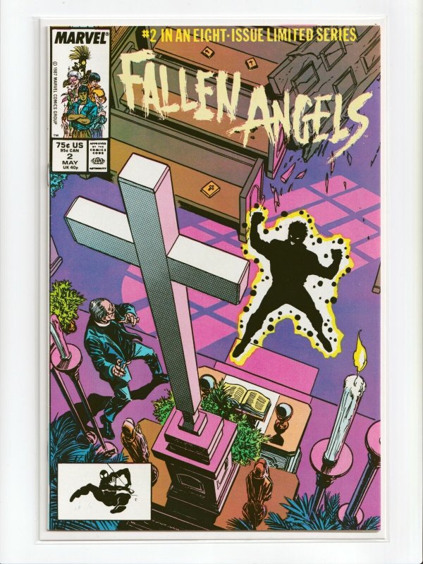 Fallen Angels 1 - 8 Complete Set Marvel Comics 1987 Comic Book Series VF+