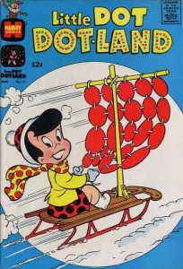 Little Dot Dotland #17 GD ; Harvey | low grade comic All Ages