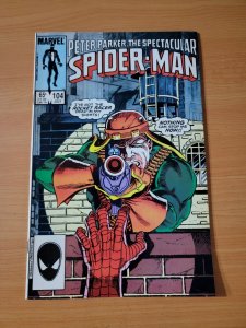 Spectacular Spider-Man #104 Direct Market Edition ~ NEAR MINT NM ~ 1985 Marvel