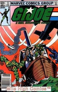 GI JOE #12 NEWSSTAND Good Comics Book