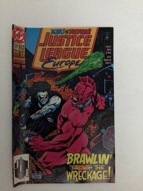 Justice League Europe #33 Direct Edition (1991)