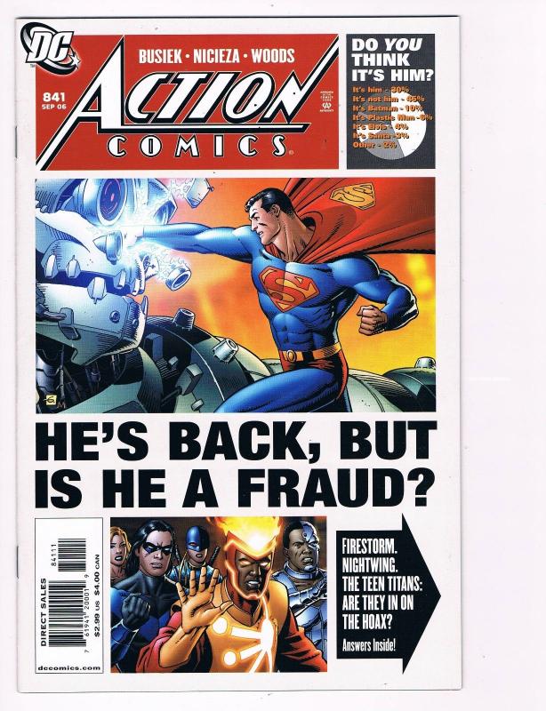 Action Comics # 841 DC Comic Books Hi-Res Scans Modern Age Awesome Issue!!!!! S6