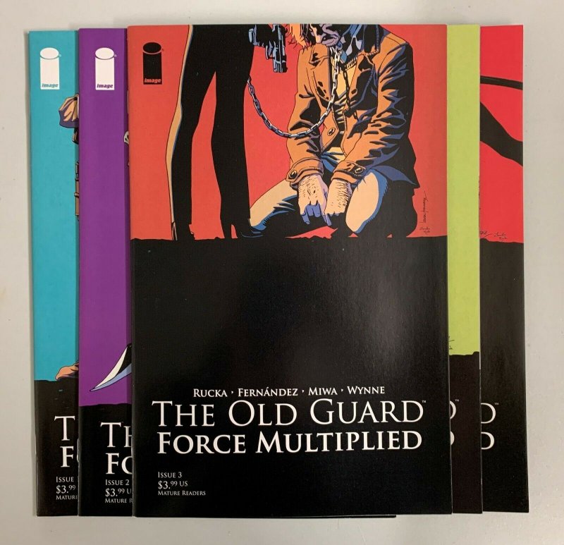 Old Guard Force Multiplied #1-5 Set (Image 2019) 1 2 3 4 5 Greg Rucka (8.5+)