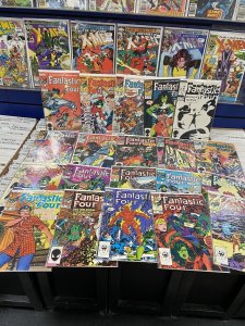 FANTASTIC FOUR COMICS full John Byrne run #’s 232-295 BAGGED AND BOARDED