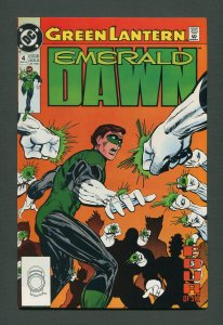 Green Lantern Emerald Dawn #4  / 9.2 NM- 9.4 NM  / March 1990