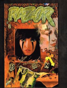 Razor #2 Burn ~ signed by Everette Hartsoe ~ 1995 (9.2) WH