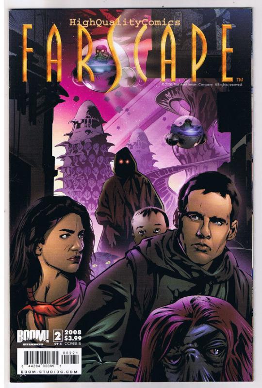 FARSCAPE #2  B, NM+, John Crichton, Aeryn Sun, Sci-Fi, 2008, more in store