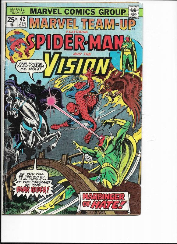Marvel Team-Up #42 Regular Edition (1976)